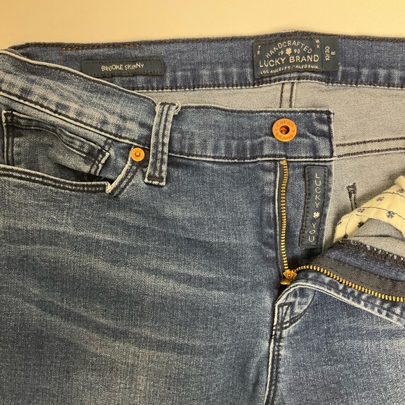 Lucky Brand Brooke Skinny Jeans | Size 10/30 Regular - Picture 5 of 7